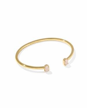 NEW KENDRA SCOTT women's emilie cuff bracelet in gold